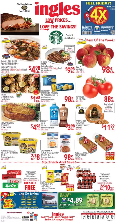 Ingles Markets catalogue in Lawrenceville GA | Special offers for you | 3/19/2025 - 3/25/2025