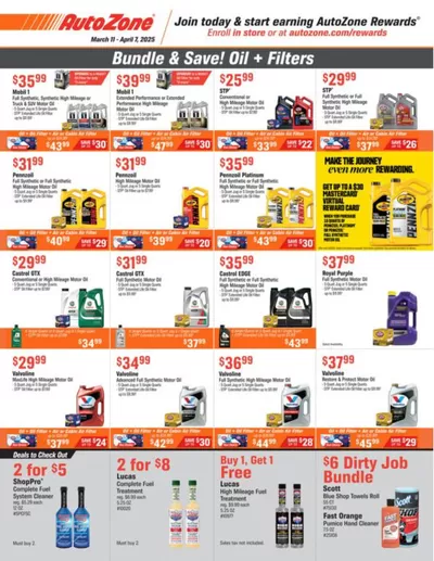 Automotive offers in Atlanta GA | Top deals and discounts in AutoZone | 3/11/2025 - 4/7/2025