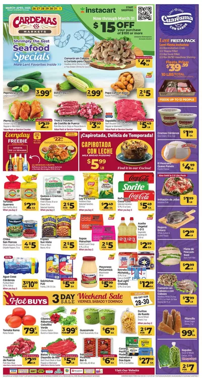 Grocery & Drug offers in San Jose CA | Exclusive bargains in Cardenas | 3/26/2025 - 4/1/2025