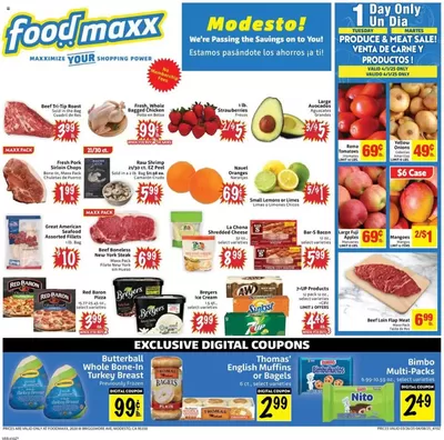 Grocery & Drug offers in San Jose CA | Current deals and offers in Foodmaxx | 3/26/2025 - 4/8/2025