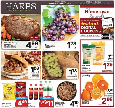 Harp's Market catalogue | Top deals and discounts | 3/26/2025 - 4/1/2025