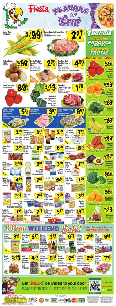 Fiesta Mart catalogue in Houston TX | Exclusive deals and bargains | 3/26/2025 - 4/1/2025