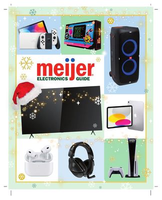 Discount Stores offers in Lombard IL | Electronics Guide Ad in Meijer | 10/15/2023 - 12/24/2023