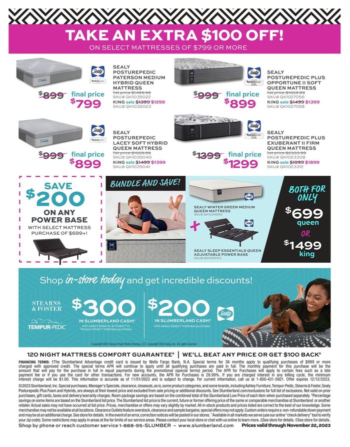 Slumberland Furniture in Columbus NE Black Friday 2023 Ads & Coupons