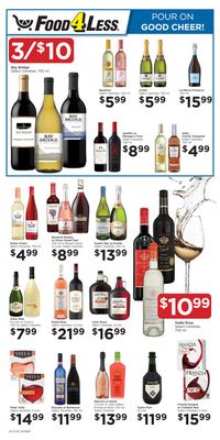 Grocery & Drug offers in Merrillville IN | Pour On Good Cheer! in Food 4 Less | 11/8/2023 - 12/5/2023