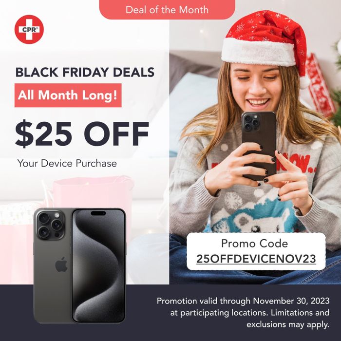 CPR Cell Phone Repair catalogue in Rosedale NY | Black Friday Deals | 11/14/2023 - 11/30/2023
