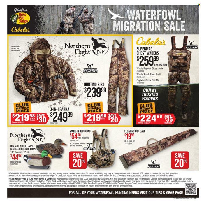 Cabela's catalogue in Avon OH | Cabela's Weekly ad | 11/16/2023 - 12/6/2023