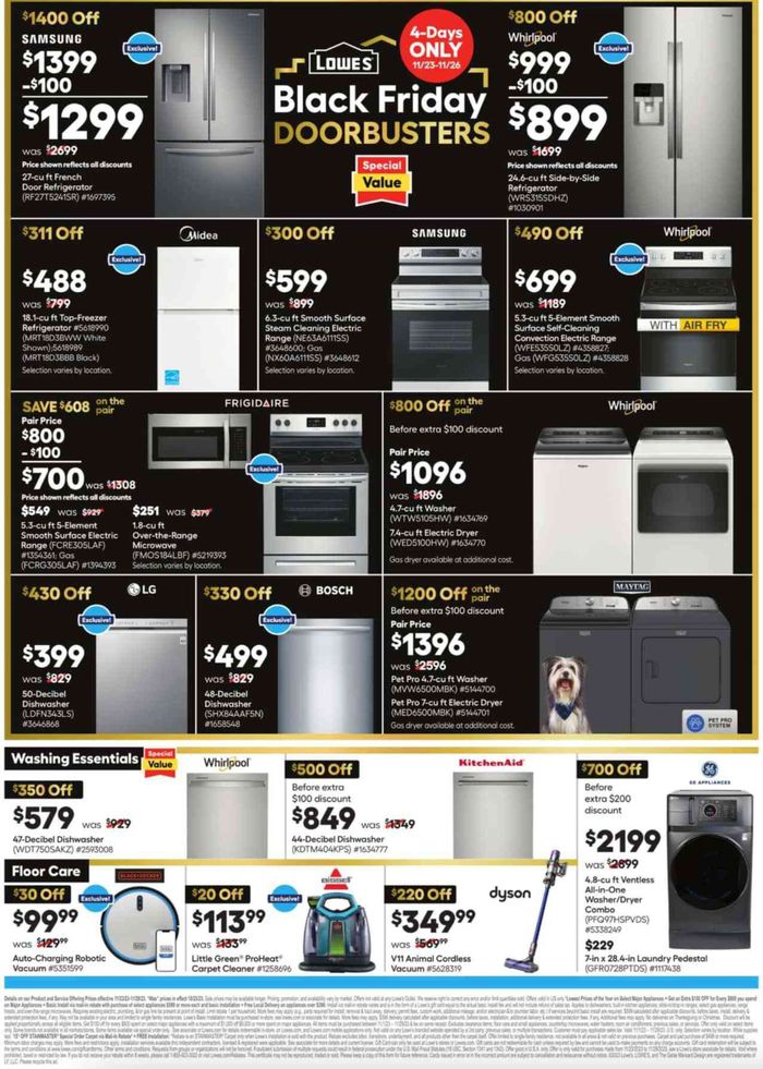 Lowe's catalogue in East Amherst NY | Weekly Ads Lowe's | 11/23/2023 - 11/29/2023
