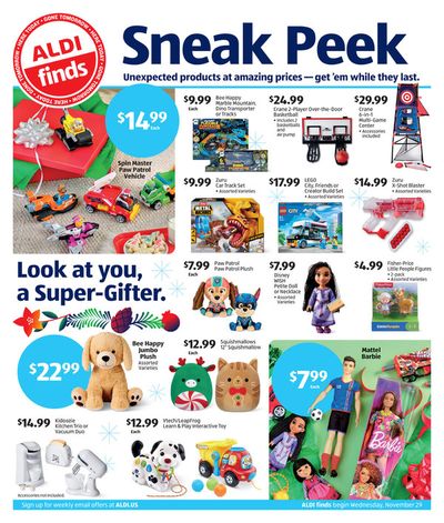 Aldi catalogue in Bridgeville PA | Weekly Ad Aldi | 11/29/2023 - 12/5/2023