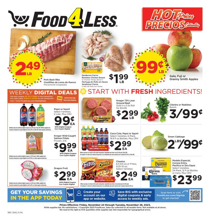 Food 4 Less El Cajon CA 444 Broadway Store Hours & Deals Tiendeo