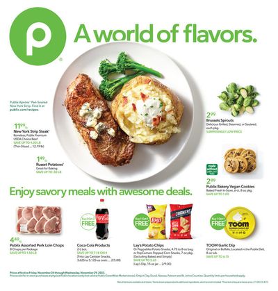 Publix catalogue | Publix Weekly Ad | 11/24/2023 - 11/29/2023