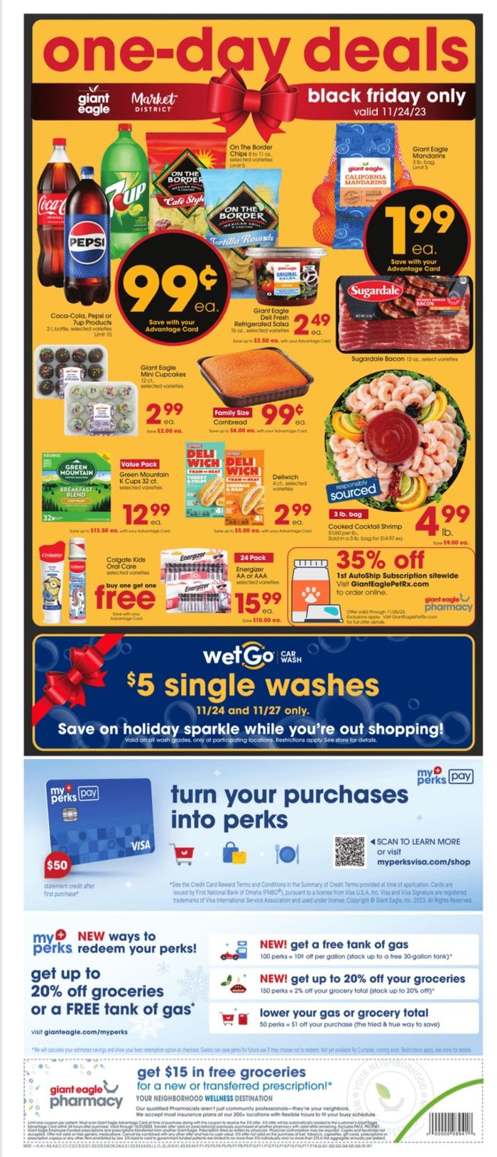 Giant Eagle catalogue in Warren OH | Giant Eagle Weekly ad | 11/24/2023 - 11/29/2023