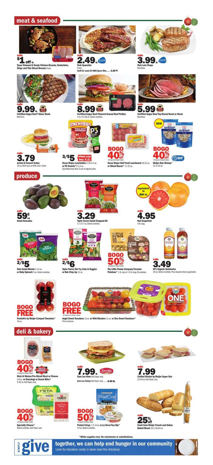 Meijer catalogue in Urbana IL | Weekly Ad | 11/26/2023 - 12/2/2023