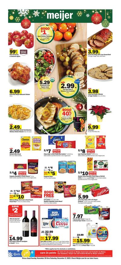 Discount Stores offers in Chicago Heights IL | Weekly Ad in Meijer | 11/26/2023 - 12/2/2023