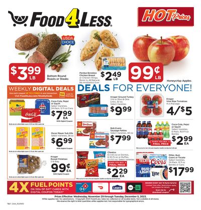 Grocery & Drug offers in Lombard IL | Chicago Weekly Ad in Food 4 Less | 12/1/2023 - 12/5/2023