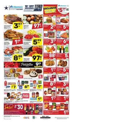 Grocery & Drug offers in Carrollton TX | Weekly Ad - Albertsons - Southern in Albertsons | 12/1/2023 - 12/5/2023
