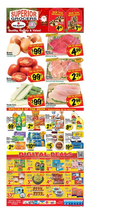 Grocery & Drug offers in West Covina CA | Weekly Specials in Superior Grocers | 12/1/2023 - 12/5/2023