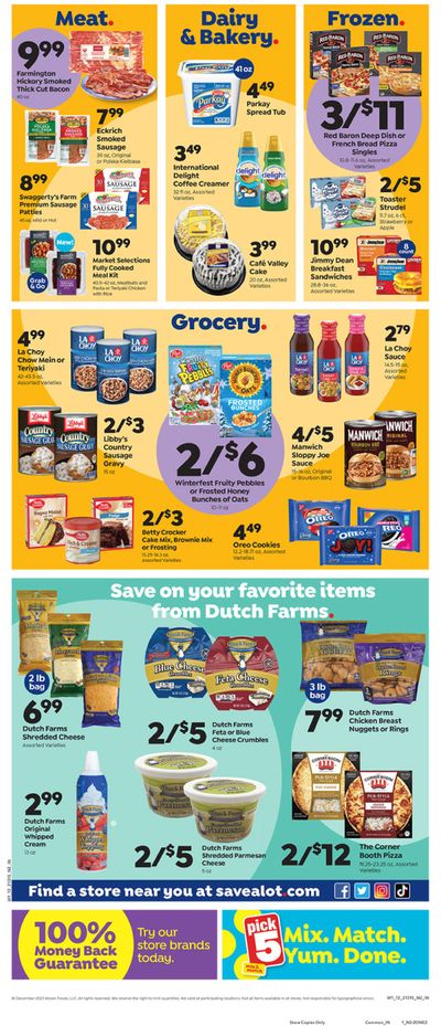 Grocery & Drug offers in Merrillville IN | Save a Lot weekly ad in Save a Lot | 11/30/2023 - 12/5/2023