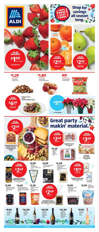 Discount Stores offers in Pomona CA | Weekly Ad Aldi in Aldi | 11/30/2023 - 12/5/2023