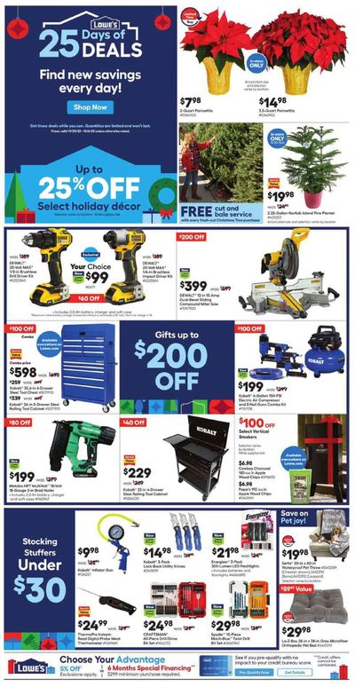 Tools & Hardware offers in Lakeland FL | Weekly Ads Lowe's in Lowe's | 12/1/2023 - 12/6/2023