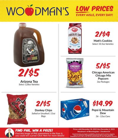 Grocery & Drug offers in Lombard IL | Woodman's weekly ad in Woodman's | 12/1/2023 - 12/6/2023