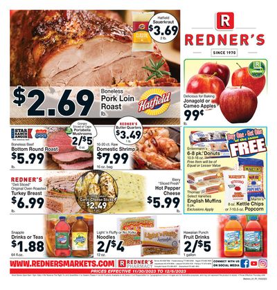 Redner's Warehouse catalogue | On Sale - S36 | 12/1/2023 - 12/6/2023