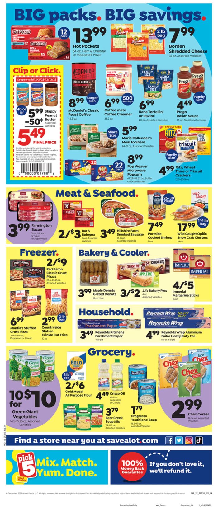 Save a Lot catalogue in Farmington MI | Save a Lot weekly ad | 12/5/2023 - 12/9/2023