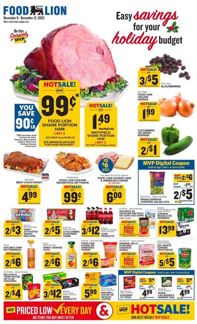 Grocery & Drug offers in Baltimore MD | Weekly Ads Food Lion in Food Lion | 12/6/2023 - 12/12/2023