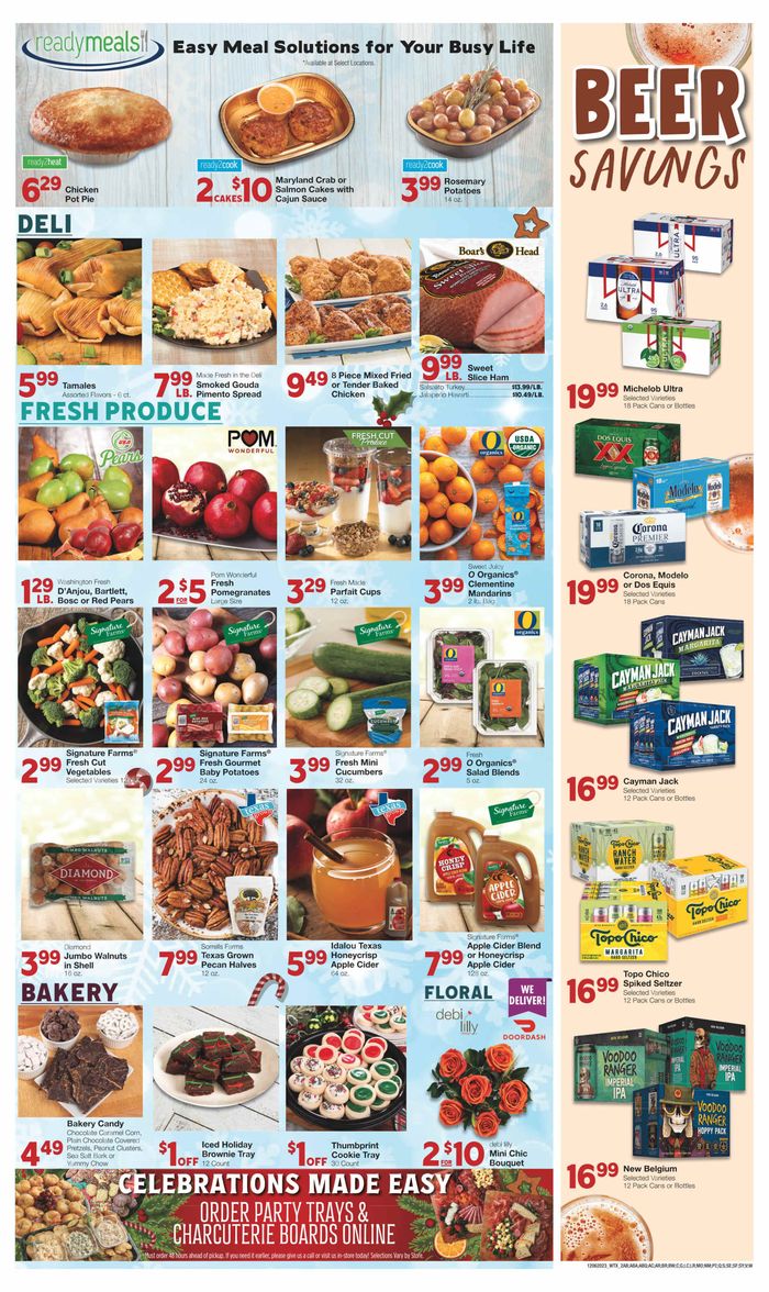 United Supermarkets catalogue | On Sale December 06 | 12/6/2023 - 12/12/2023