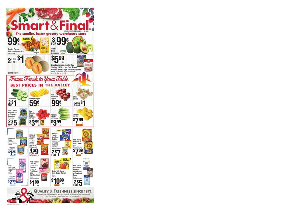 Smart & Final catalogue in Las Vegas NV | Weekly Ad | 12/6/2023 - 12/12/2023