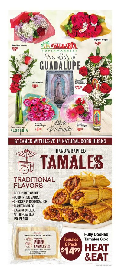 Grocery & Drug offers in Burbank CA | Weekly Flyer in Vallarta Supermarkets | 12/7/2023 - 12/12/2023