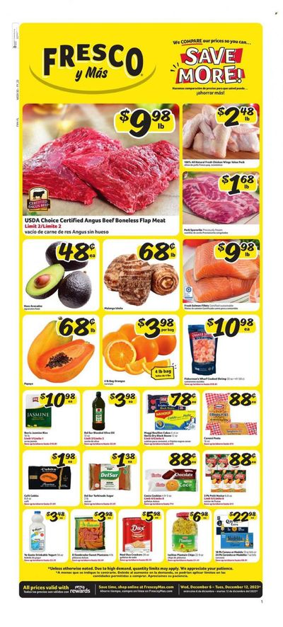 Fresco y Más catalogue | Weekly Add Fresco y Más | 12/7/2023 - 12/12/2023