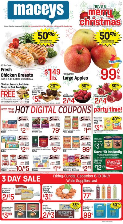 Maceys catalogue |  Maceys Weekly Ad | 12/7/2023 - 12/12/2023