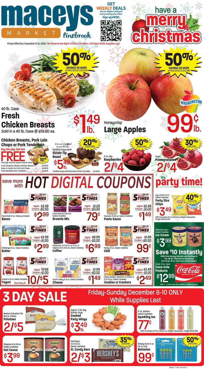 Maceys catalogue | Maceys Weekly Ad | 12/7/2023 - 12/12/2023