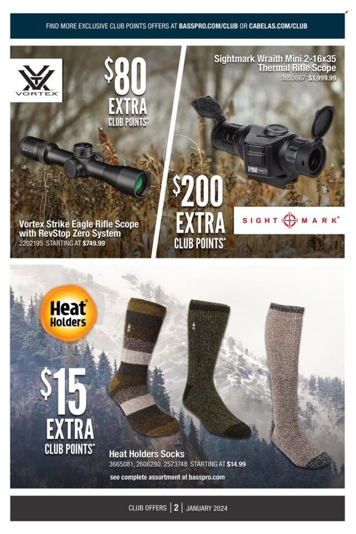 Cabela's Sales & Catalogues January 2024 Tiendeo