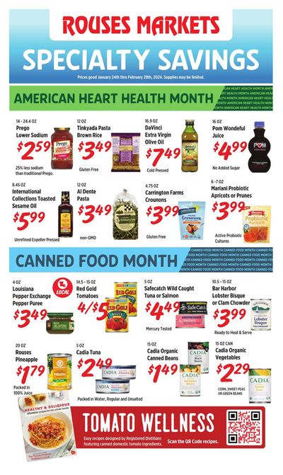 Rouses catalogue | Weekly Ad | 1/26/2024 - 2/28/2024