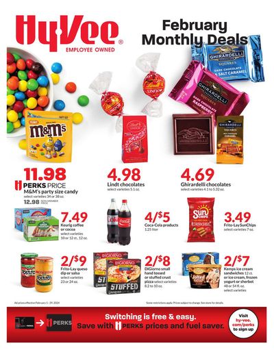 Grocery & Drug offers in Springfield IL | Monthly in Hy-Vee | 2/2/2024 - 2/29/2024
