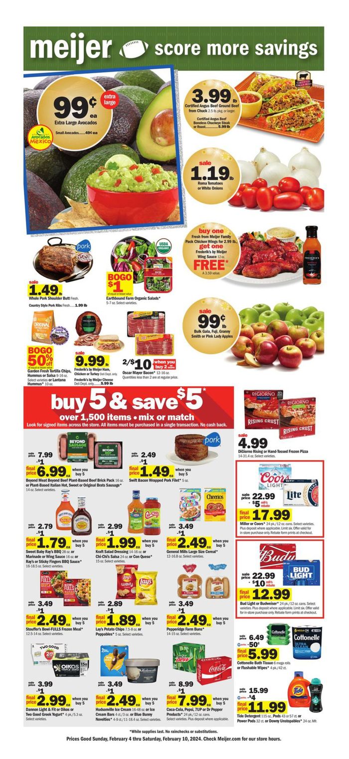 Meijer Corunna MI 2591 E M21 Store Hours & Deals Tiendeo