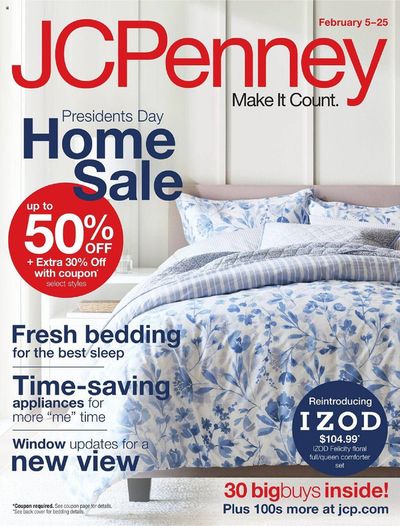 JC Penney catalogue in Daly City CA | JC Penney weekly ad | 2/6/2024 - 2/25/2024