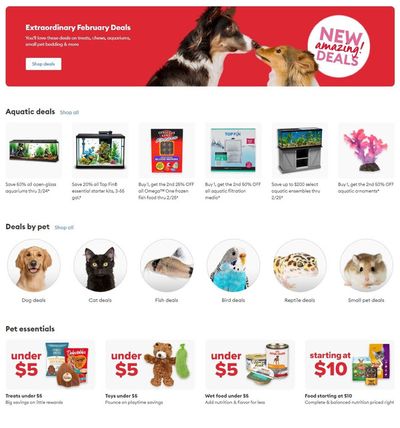 Grocery & Drug offers in Lake Charles LA | Pet Smart Weekly ad in Pet Smart | 2/6/2024 - 2/29/2024