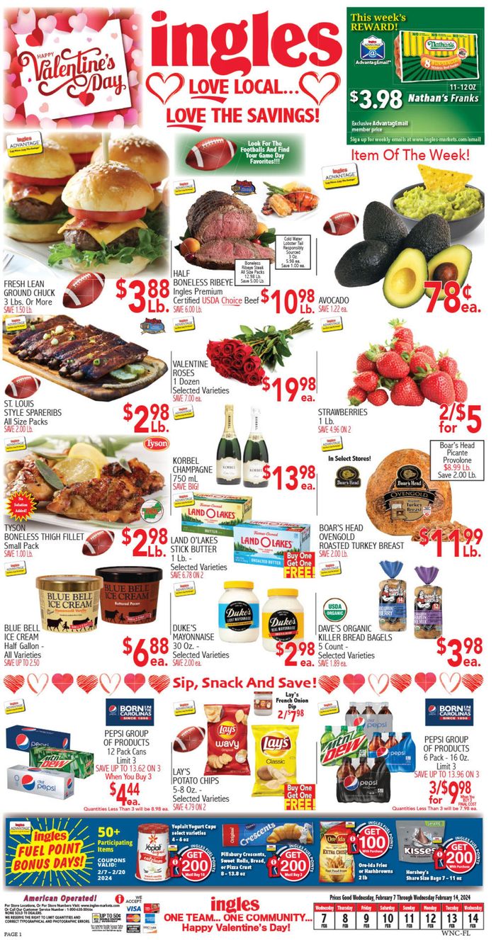 Ingles Markets in NC Valentine's Day Ads & Coupons Tiendeo