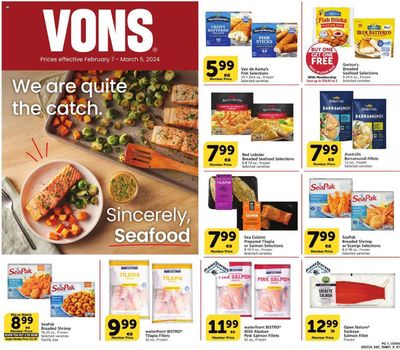 Vons catalogue in Las Vegas NV | We Are Quite The Catch | 2/8/2024 - 3/5/2024