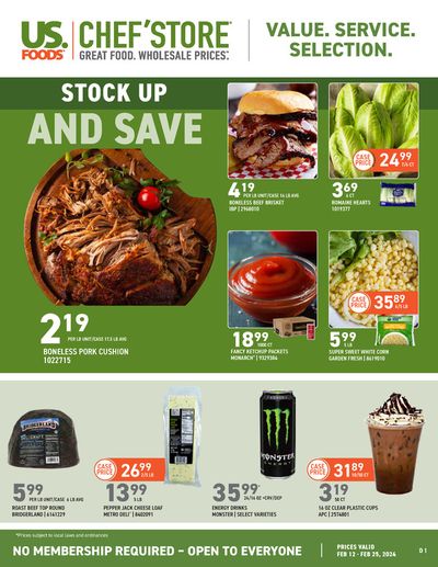 Chef'Store catalogue in San Jose CA | Stock Up And Save | 2/12/2024 - 2/25/2024
