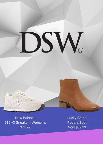 Clothing & Apparel offers in Cincinnati OH | DSW Offers in DSW | 2/13/2024 - 4/19/2024