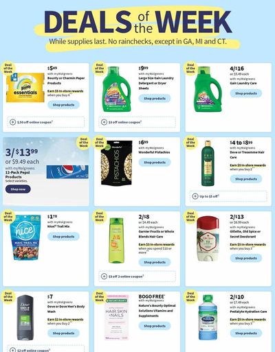 Grocery & Drug offers in Fairfield OH | Deals Of The Week in Walgreens | 2/13/2024 - 2/21/2024