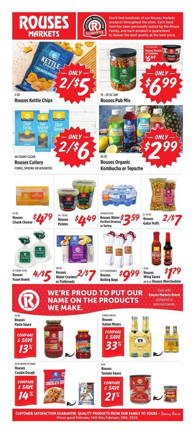Rouses catalogue | Rouses Markets | 2/14/2024 - 2/28/2024