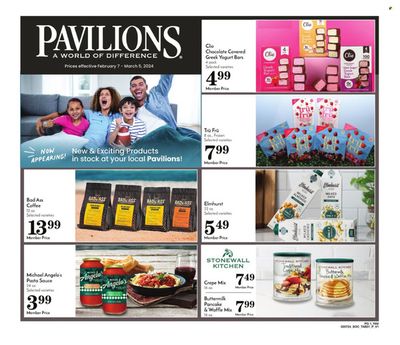 Grocery & Drug offers in Dublin CA | Now Appearing in Pavilions | 2/15/2024 - 3/5/2024