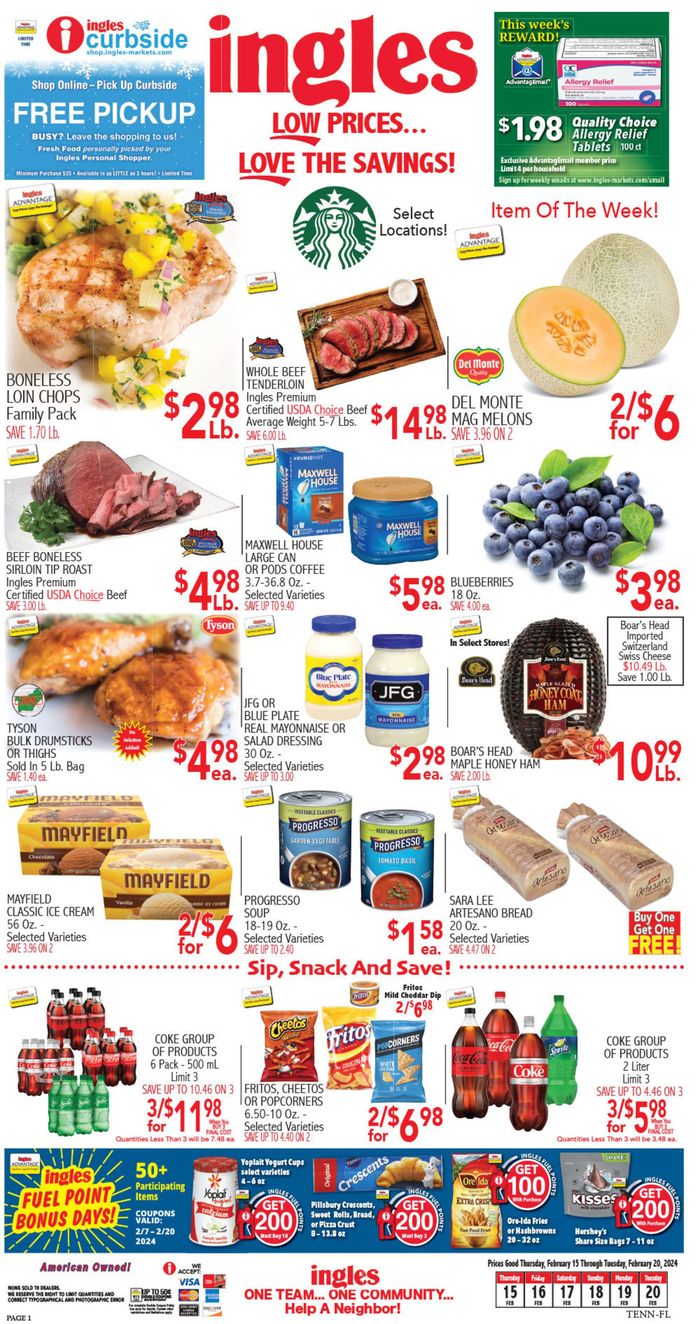 Ingles Markets in Lenoir City TN Presidents Day Ads & Coupons Tiendeo