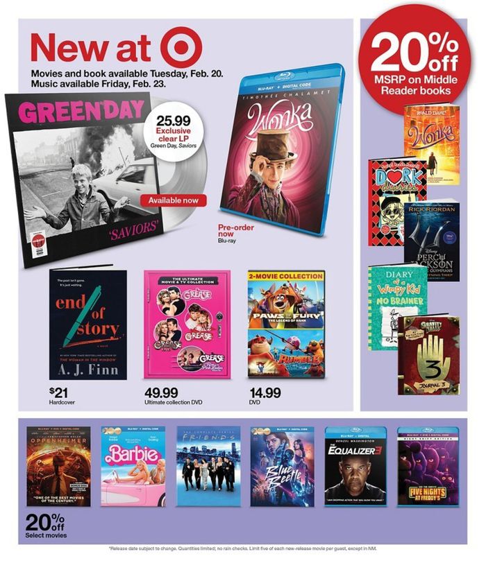 Target catalogue | Target Deals | 2/19/2024 - 2/24/2024