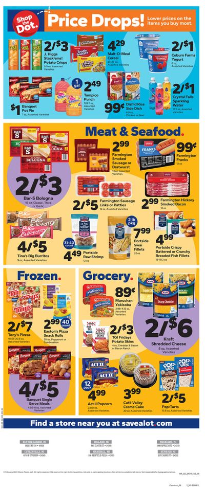 Save a Lot catalogue in Flint MI | Save a Lot weekly ad | 2/19/2024 - 2/24/2024